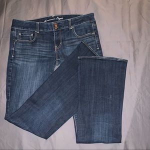 Bootcut size 12 American Eagle jeans X-Long